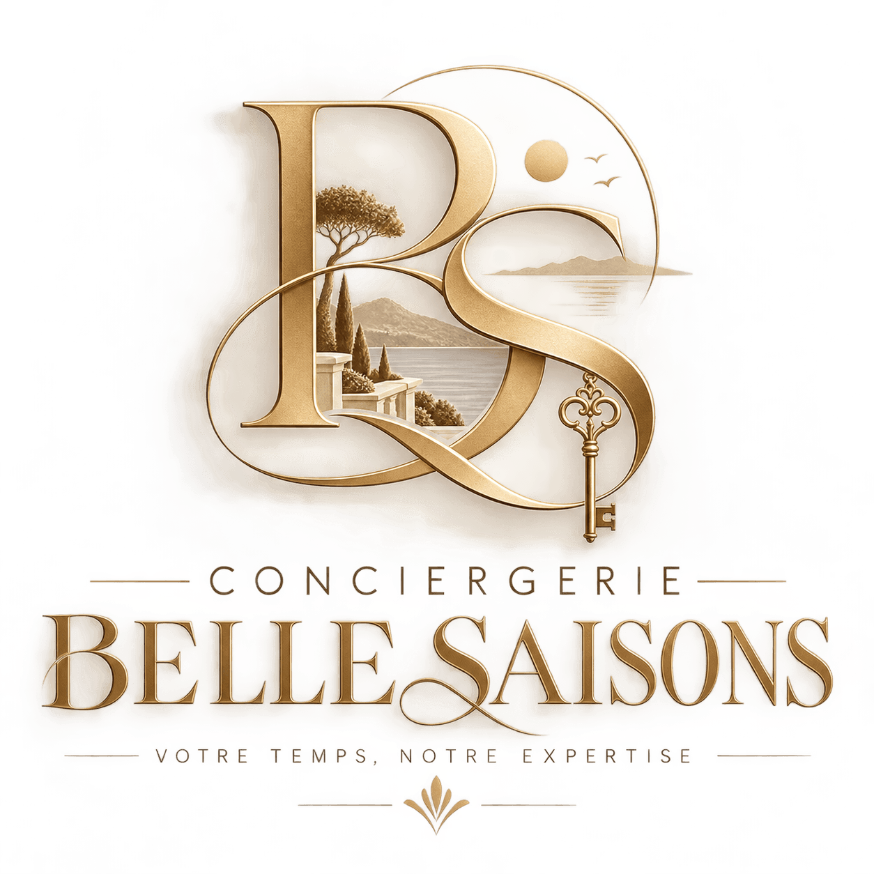 Conciergerie Belle Saisons — logo officiel